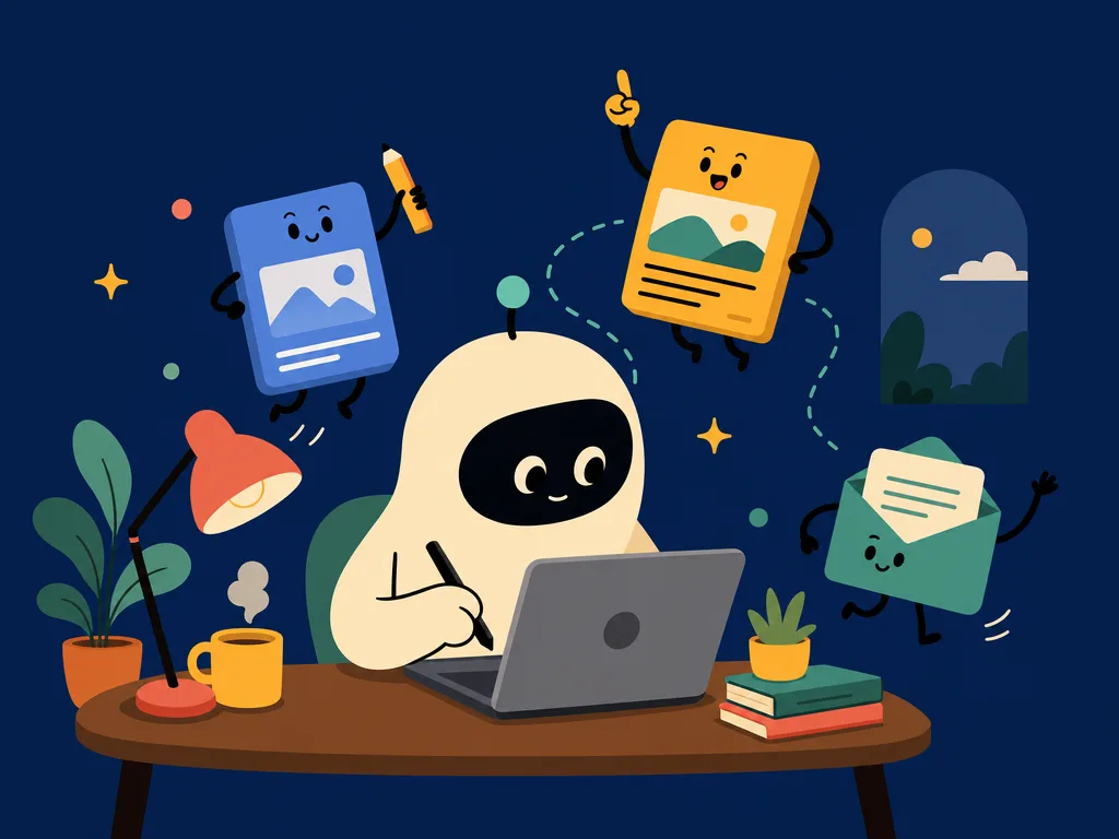 Cover: AI Tools for Daily LinkedIn, Blog, and Email